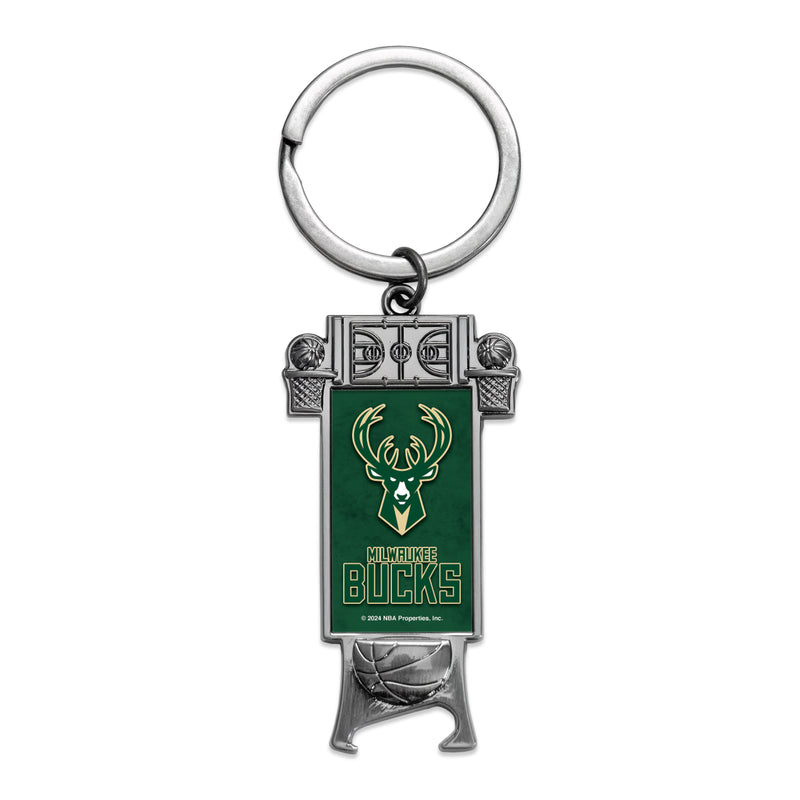 Milwaukee Bucks Sculpted Bottle Opener Keychain