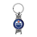 Edmonton Oilers Sculpted Bottle Opener Keychain