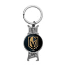 Vegas Golden Knights Sculpted Bottle Opener Keychain