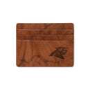 Panthers Embossed Genuine Leather Credit Card Wallet