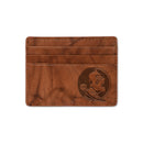 Florida State Embossed Genuine Leather Credit Card Wallet