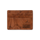 Cleveland Browns Embossed Genuine Leather Credit Card Wallet