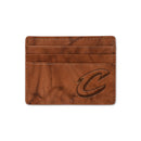 Cavaliers Embossed Genuine Leather Credit Card Wallet