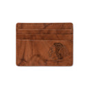 Blackhawks Embossed Genuine Leather Credit Card Wallet