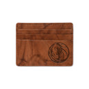 Mavericks Embossed Genuine Leather Credit Card Wallet