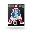 Patriots - Retro Three Point Stance Man - Short Sport Decal