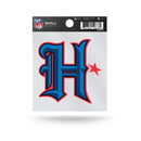 Houston Texans Secondary Logo Small Static Cling