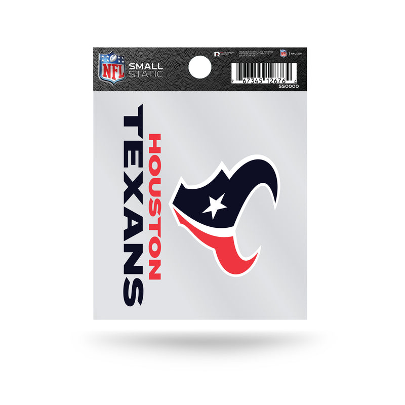 Houston Texans Alternate Logo Small Static Cling