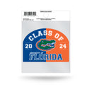 Florida University Class Of 2024 Small Static Cling