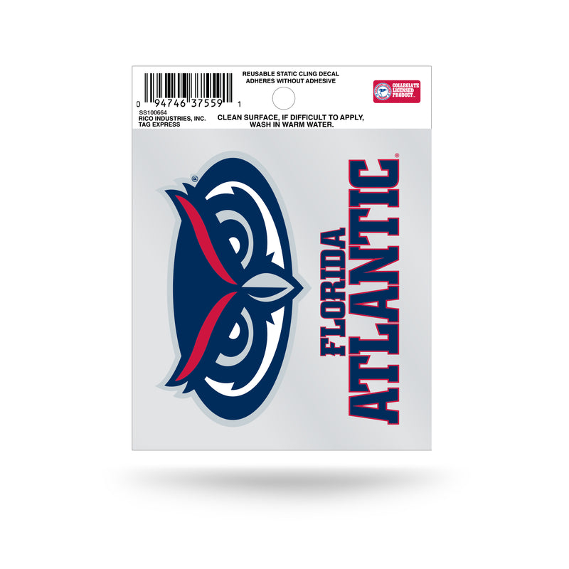 Florida Atlantic Small Static Cling