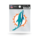 Miami Dolphins Static Cling Small