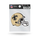 Saints Static Cling Small-Helmet Design