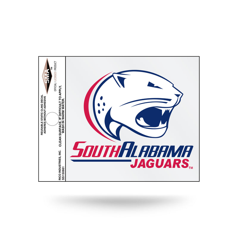 South Alabama Small Static Cling Decals