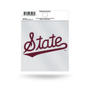 Mississippi State Bulldogs Secondary Logo Small Static Cling