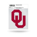 Oklahoma University Static Cling Small