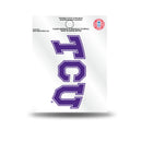 Tcu Small Static Cling