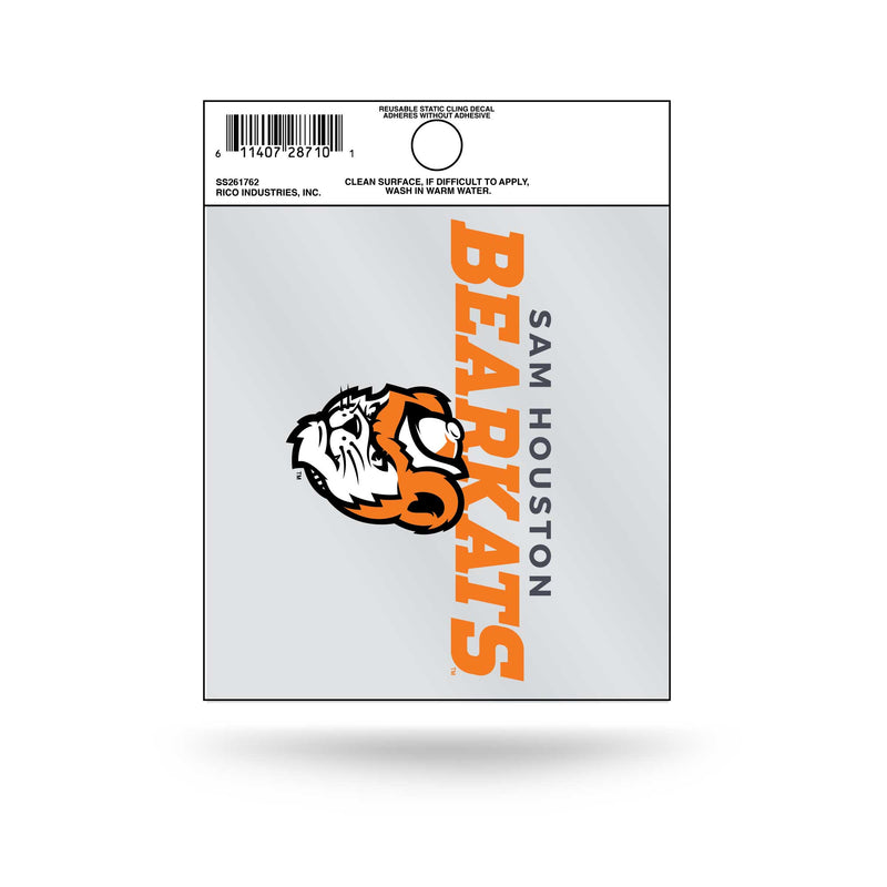 Sam Houston State Secondary Logo Small Static Cling