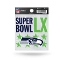 Seattle Seahawks 2026 Super Bowl LX Bound Small Static Cling