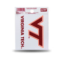 Virginia Tech Static Cling Sma