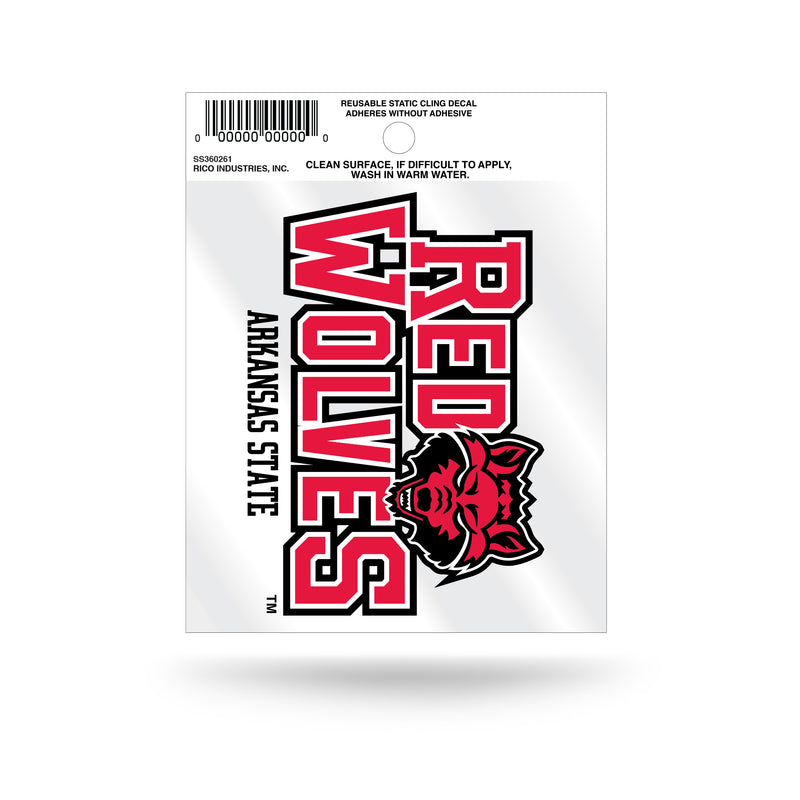 Arkansas St Small Static Cling