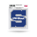 Wisconsin - Stout Small Static Cling