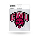 Central Washington Wildcats Small Static Cling