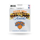 New York Knicks 2026 NBA Champions Small Static Cling