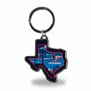 Houston Texans Resort Design State Shaped Keychain - Texas