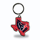 Houston Texans State Shaped Keychain - Texas