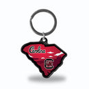 South Carolina Gamecocks Resort Design State Shaped Keychain - South Carolina