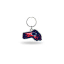 Patriots - Massachusetts State Shaped Keychain