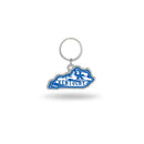 Kentucky University - Kentucky State Shaped Keychain