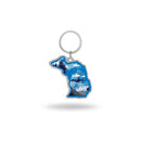 Detroit Lions Resort Design State Shaped Keychain - Michigan