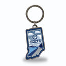 Indianapolis Colts Resort Design State Shaped Keychain - Indiana