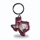 Texas A&M Aggies Resort Design State Shaped Keychain - Texas