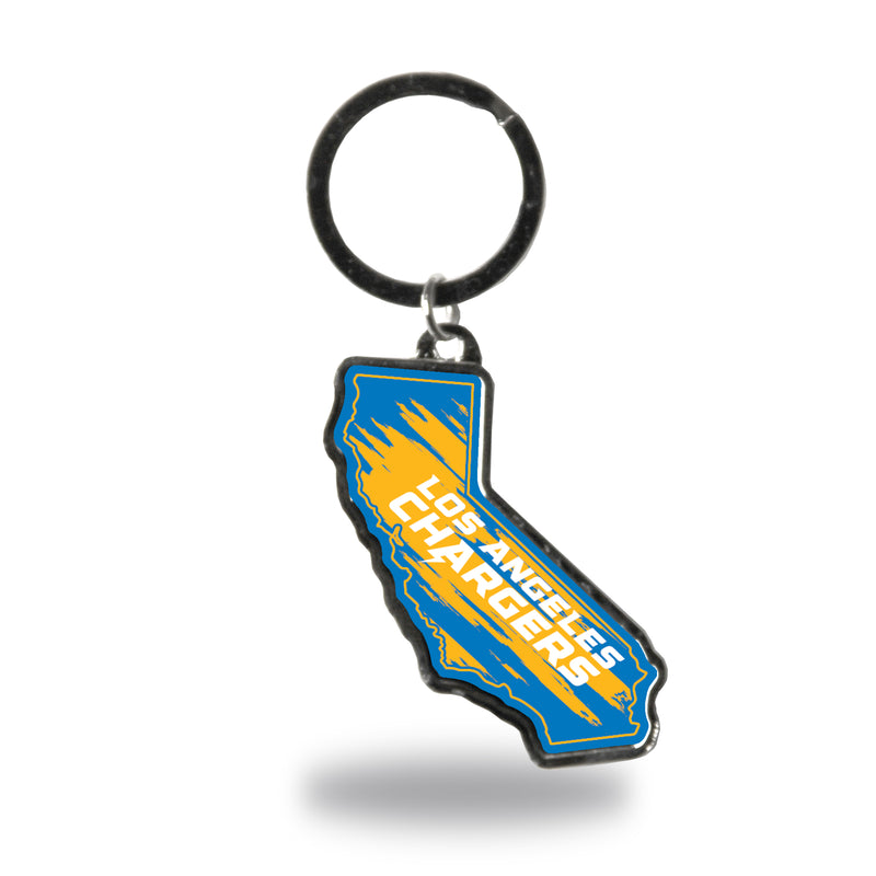 La Chargers - California State Shaped Keychain