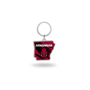 Arkansas University - Arkansas State Shaped Keychain