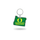 Oregon University - Oregon State Shaped Keychain