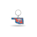 Thunder - Oklahoma State Shaped Keychain