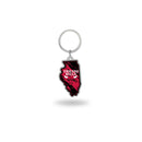 Bulls - Illinois State Shaped Keychain