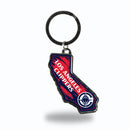 LA Clippers - California State Shaped Keychain