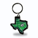 Dallas Stars Resort Design State Shaped Keychain - Texas