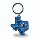 Dallas Mavericks Resort Design State Shaped Keychain - Texas