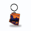 Phoenix Suns Resort Design State Shaped Keychain - Arizona