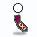 Super Bowl LXI Generic California State Shaped Keychain