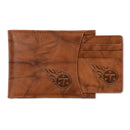 Titans Genuine Leather 2-In-1 Slider Wallet Set