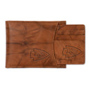 Chiefs Genuine Leather 2-In-1 Slider Wallet Set