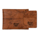 Kansas University Genuine Leather 2-In-1 Slider Wallet Set