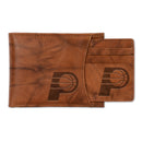 Pacers Genuine Leather 2-In-1 Slider Wallet Set