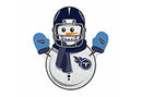 Titans Snowman Shape Cut Pennant